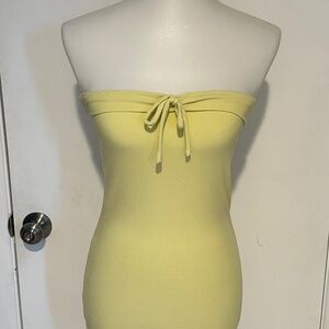 Beginning Boutique Francis Yellow Mini Dress - Size 6 - NEW With Tags.